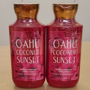 Bath & Body Works Oahu Coconut Sunset Body Lotion